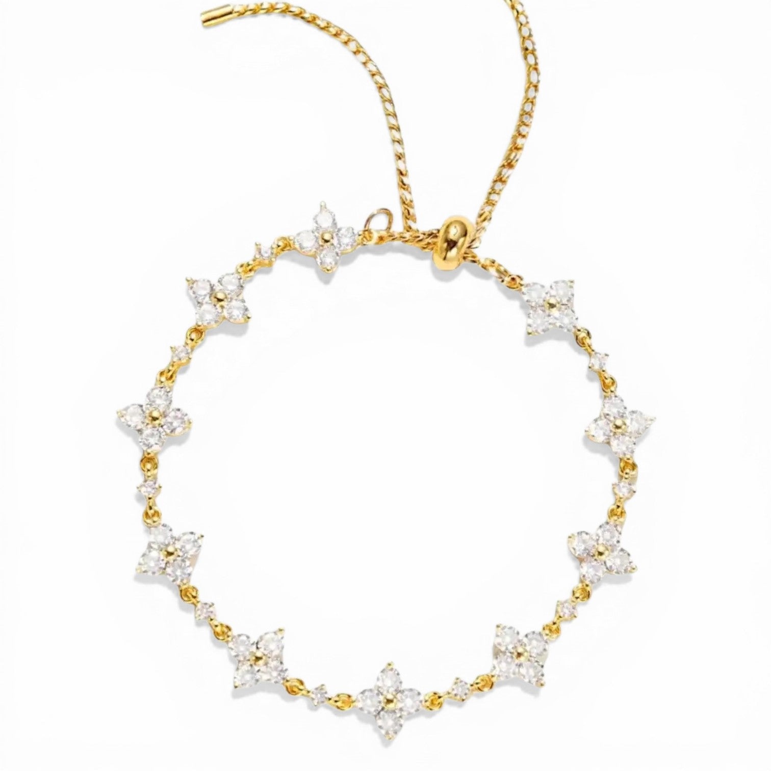 Sparkle Clover Bracelet