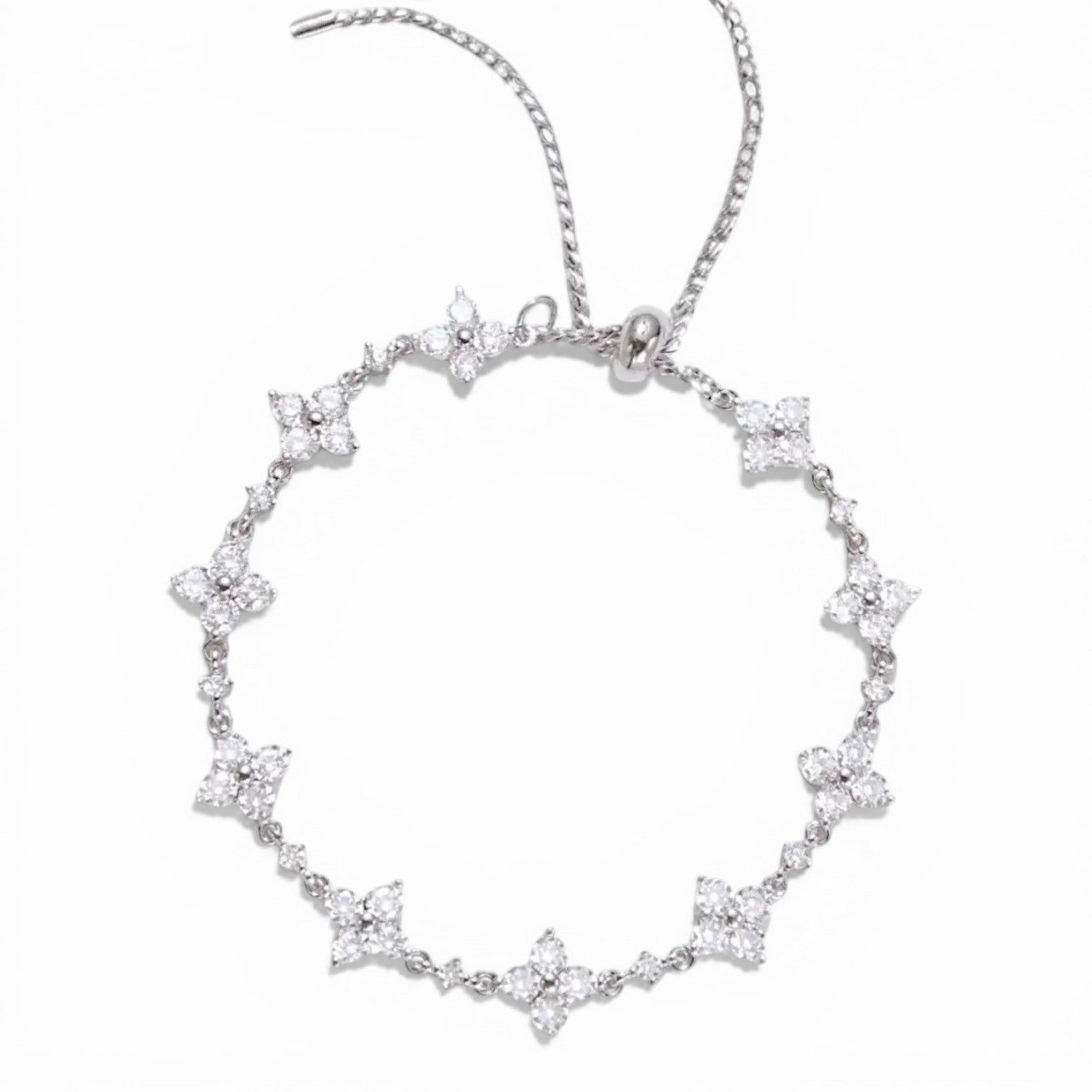 Sparkle Clover Bracelet