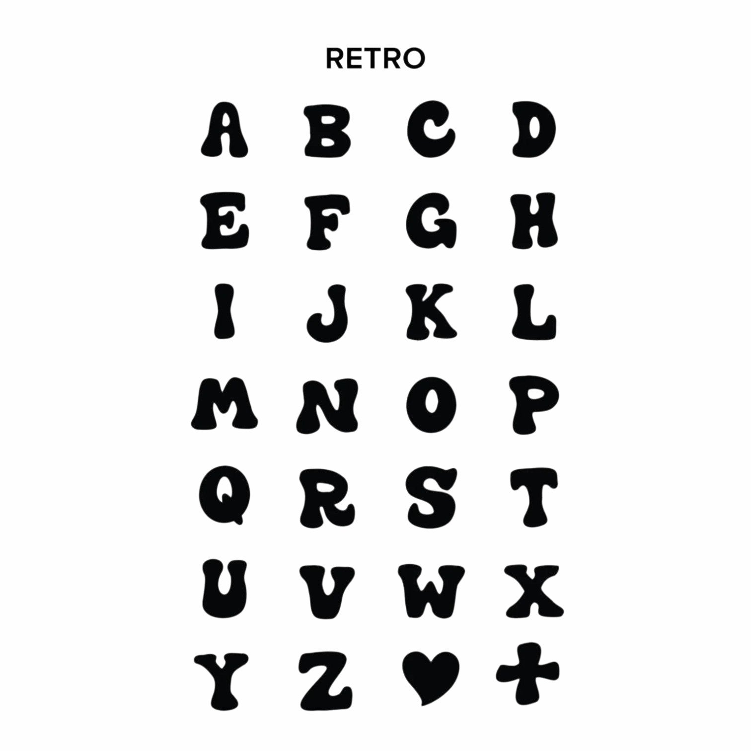 Custom Bubble Name Bracelet Gold